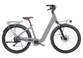 Bicicletta elettrica da donna E69L Amata PLUS Gallante grigia