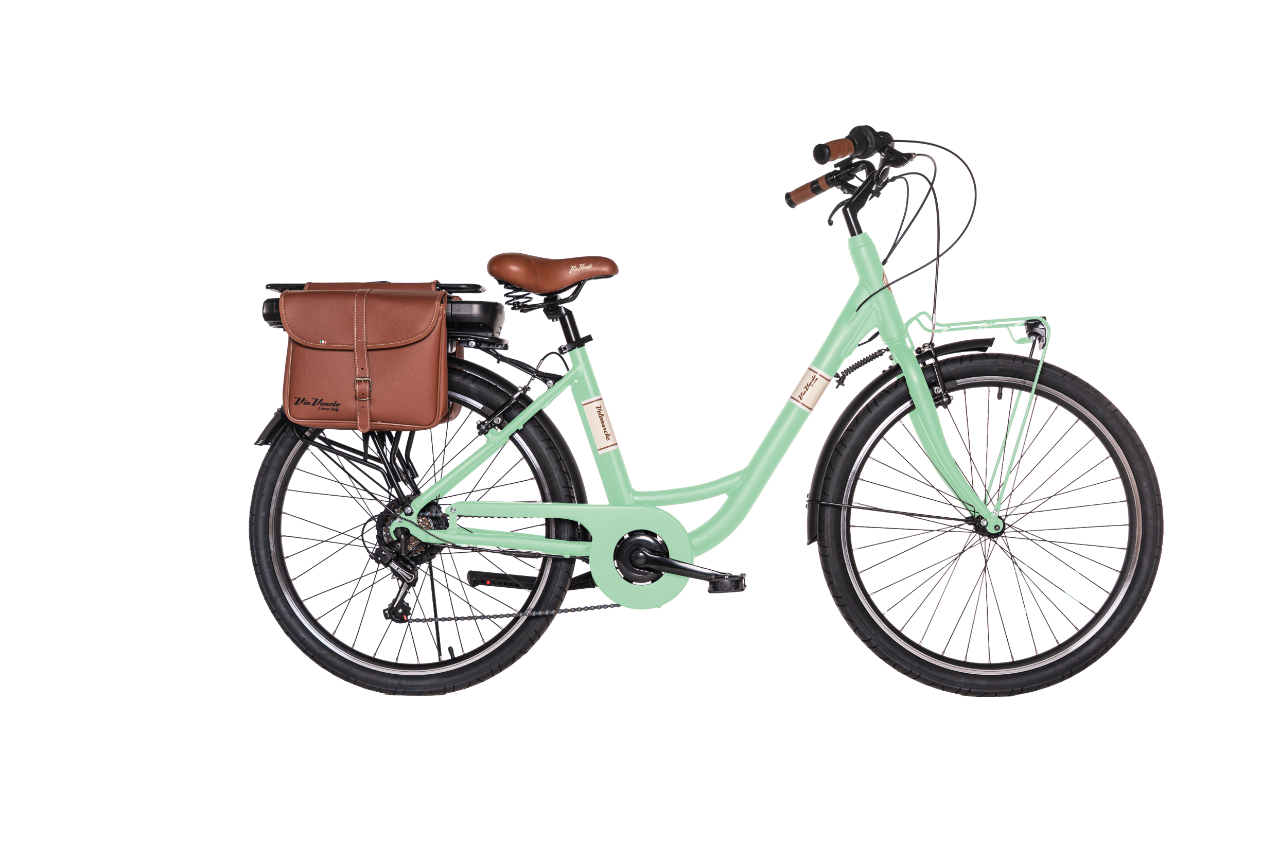 NANCI 26'' E26L Verde Giulietta E-BIKE 26 NANCY Lady Six Speed - immagine 1