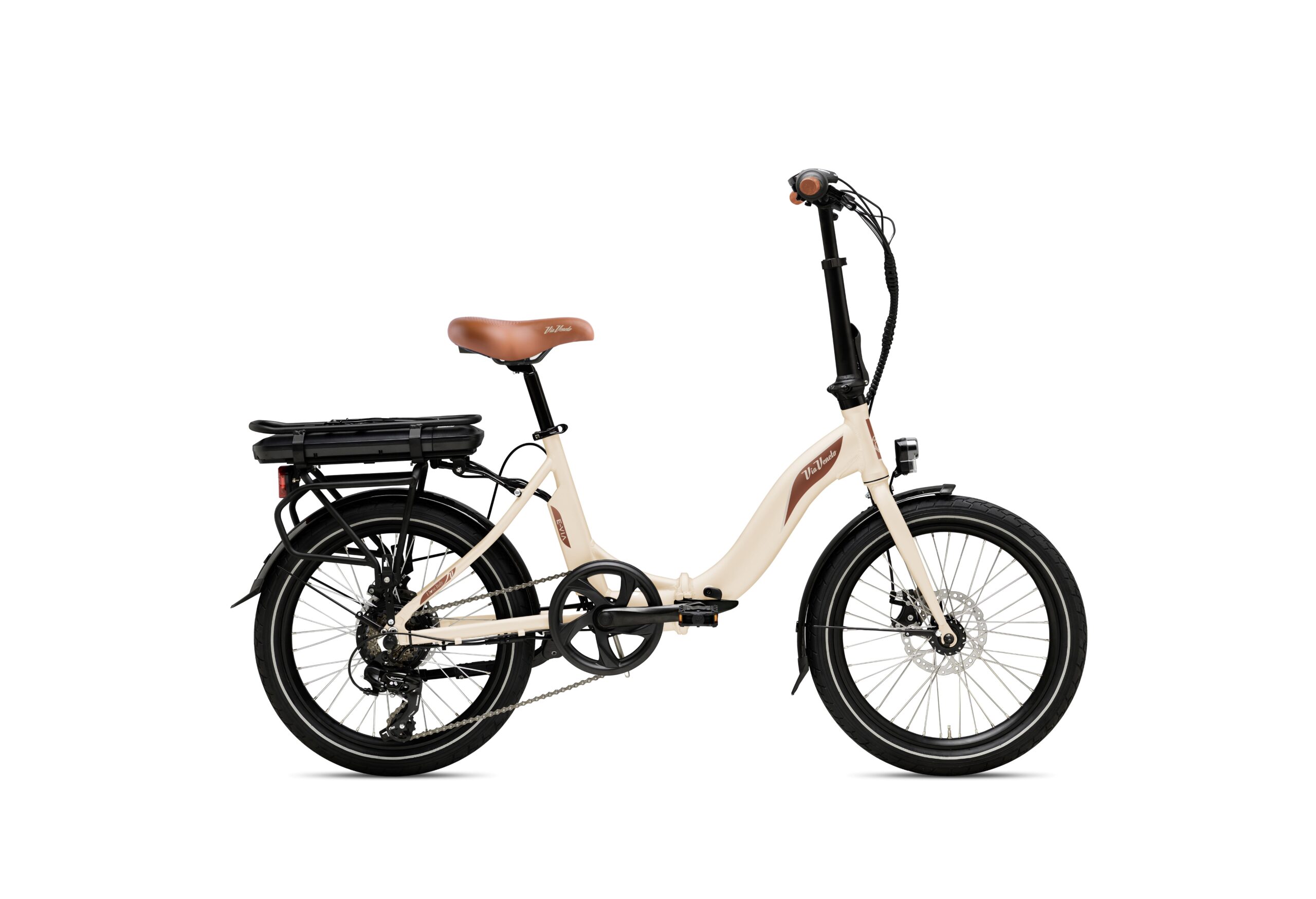 VIAVENETO E-VIA beige E-BIKE - E-VIA FOLDING 20" - immagine 1